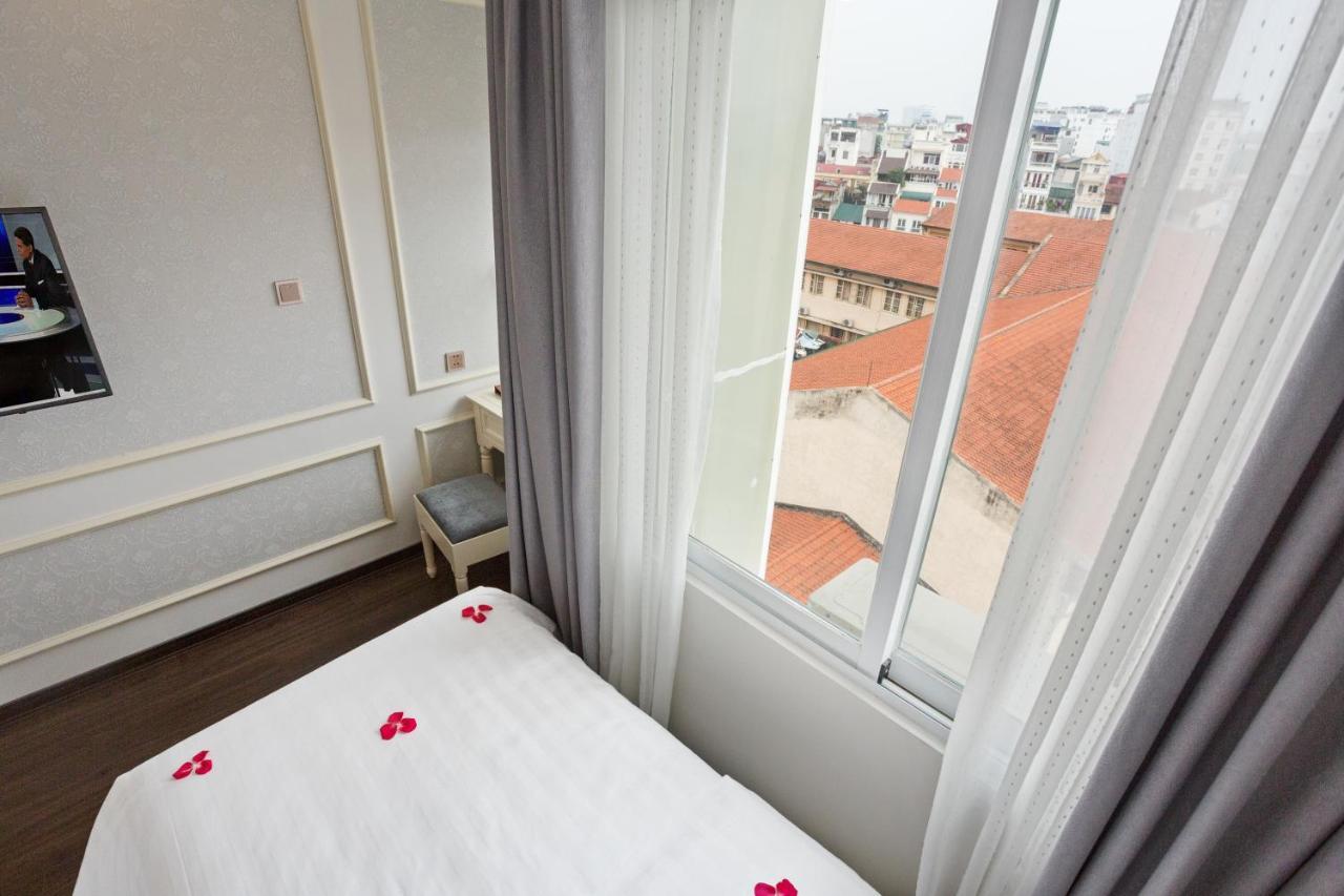 Luxury Old Quarter Hotel & Gym Hanoi Exterior foto