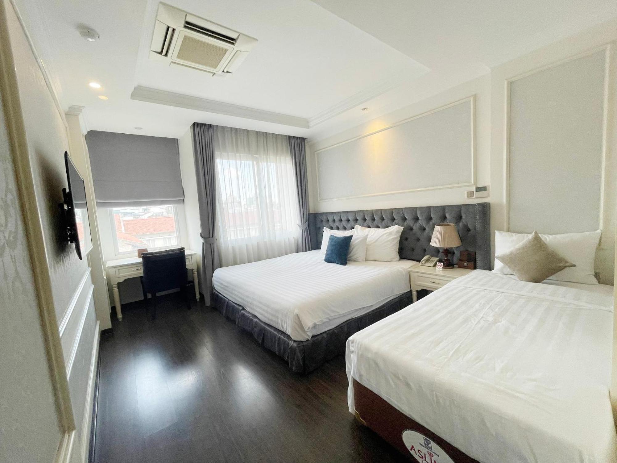 Luxury Old Quarter Hotel & Gym Hanoi Exterior foto